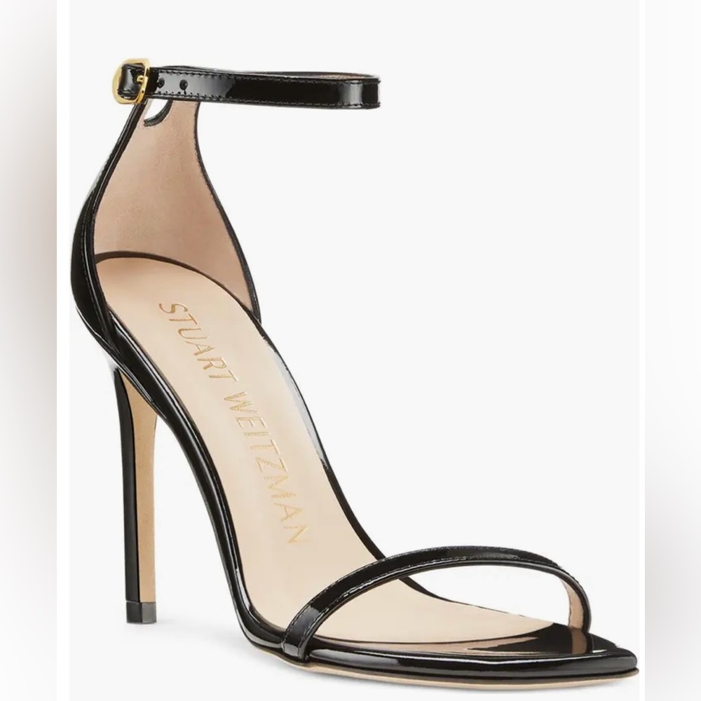 New Stuart Weitzman Nudistcurve Ankle Strap Sandal
